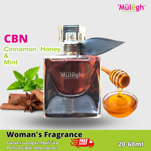 Mulegh Parfum - CBN 20-60ml | Parfum Wanita Wangi 12Jam 24Jam & 36Jam