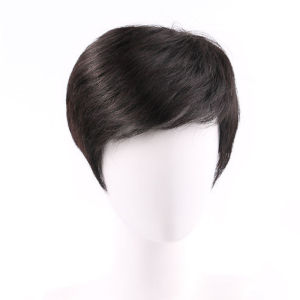 Middle-aged and elderly wigs Mens business wigs for a Natural and Confident Look