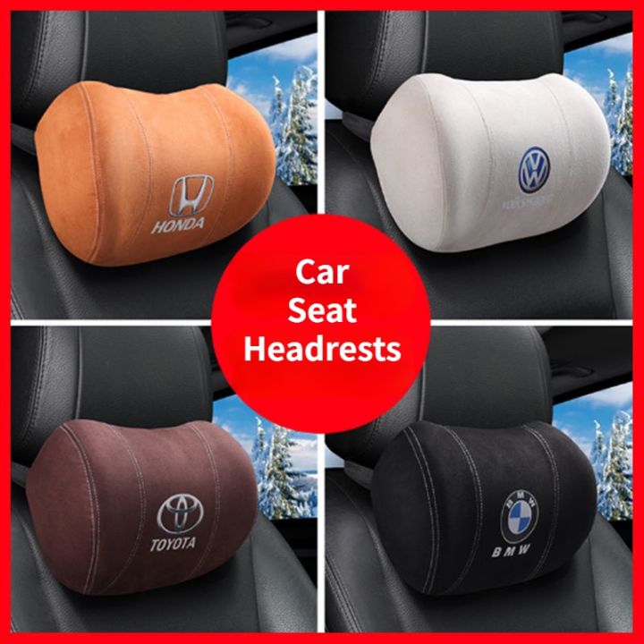 Car Memory Foam Seat Headrests Back Supports Waist Rest Driving Neck Pillow Lumbar Pillow