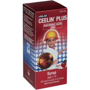 Ceelin Plus with Zinc Syrup for Kids - 250ml & 120ml | Natasha Wellness | 100% Authentic & Original
