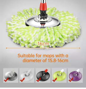 Original Mop Cloth Replacement Refill For 360 Spin Mop With Spinner