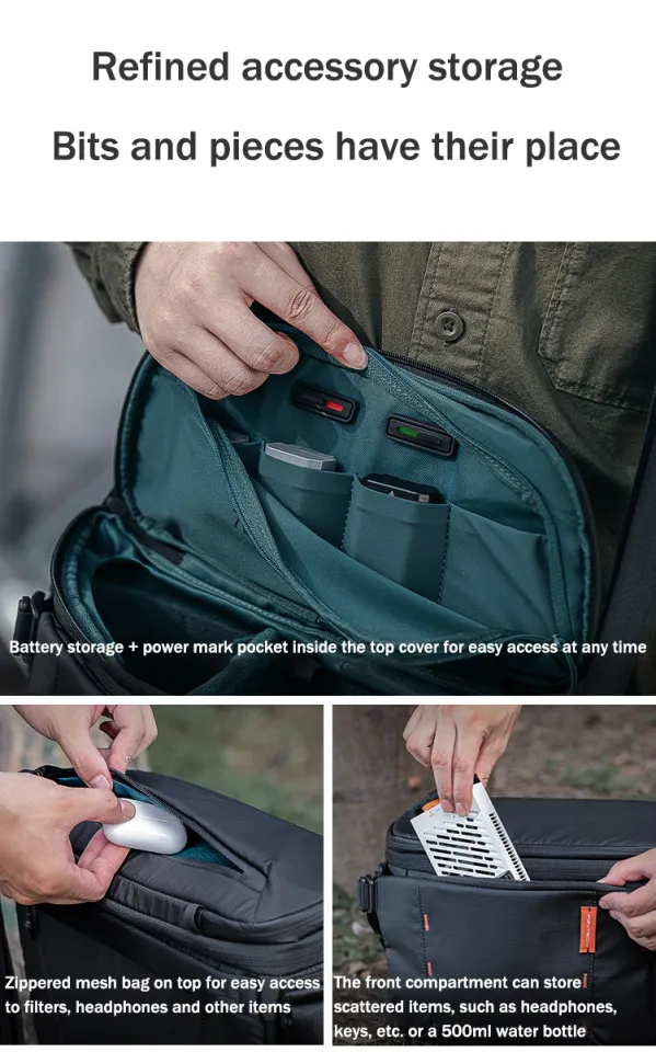 PGYTECH OneMo Sling 7L 11L Large capacity shoulder bag camera bag