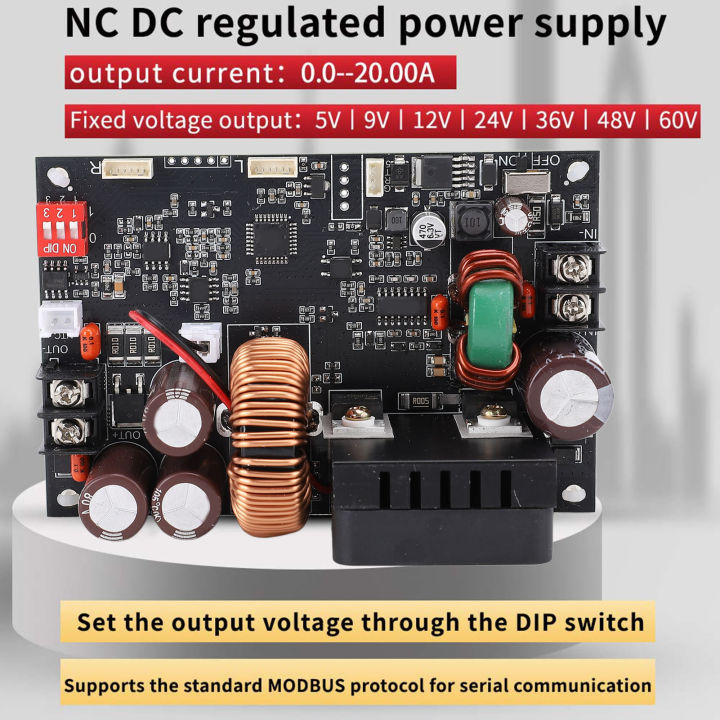DC Adjustable Converter CNC Power Supply Voltage Regulator Module ...