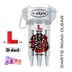 L STYLE KRYSTAL ONE Dart Case - M9D 2024 KRYSTALONE Darts Road Clear DARTS CASE (bekas dart)