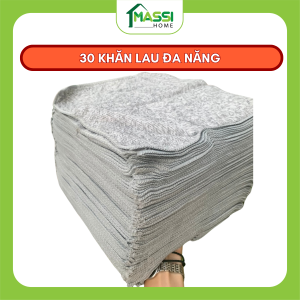Combo 30 khăn lau bếp đa năng  22 x 23 cm Làm Sạch Mọi Bề Mặt