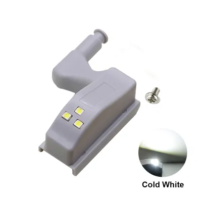 Universal Inner Hinge Lamp Under Cabinet Lights LED Wardrobe Cupboard Sensor Light Bedroom Kitchen Closet Induction Night Light