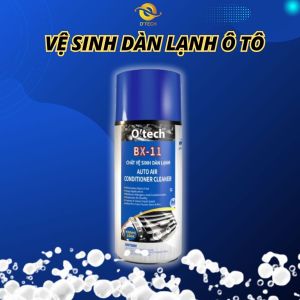 Chai Xịt Tẩy Rữa và Vệ Sinh Dàn Lạnh xe hơi ô tô BX-11 (450 ml) - Hàng Chính Hãng Otech