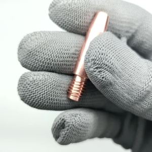 Cornerr 40mm Cucrzr Contact Tip Fit L10611B00 21W9887-A OTC DAIHEN RTW5000H RTW5000S RTW5000L 500A Robot Welding MIG Torch Swan Neck 9Q4T2