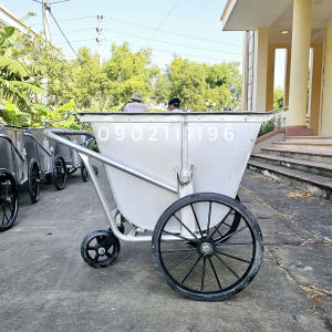 Xe gom rác 400L tôn 1 ly 0944111196