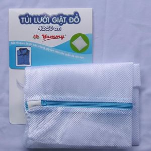 [cao cấp] Túi lưới giặt quần áo Yummy 40cmx50cm Siêu bền túi giặt đồ lót đồ họa tiết giặt đồ vớ tất khăn túi lưới giặt đồ lót dùng cho máy giặt