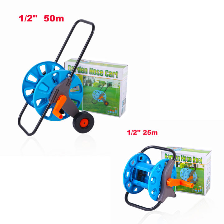 Portable Garden Water Hose Reel Bracket Holder Set Gardening Hose Rack