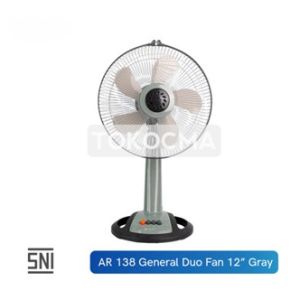 Arashi Kipas Angin Desk Fan 12inch General AR138 Kipas Meja Dinding MultiFungsi 2in1 3 Kecepatan
