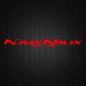 Đối với YAMAHA nmax155 nmax 155 phía trước hình dán cạnh đặt Motocycle Nhãn dán vinyl không thấm nước bên ngoài phản chiếu Đề can trang trí Motocycle phụ kiện