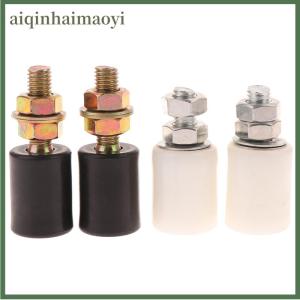aiqinhaimaoyi 1set Guide Wheel Patio Door Track Guide Rollers Sliding Door Guide Rollers With L-Pillar Bracket Adjustable Double Nylon Rollers