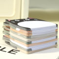 30 Sheet/Pad Cute Animal Cats Sticky Note Paper Reusable Self-ashesive Memo Pad Reminder on Fridges Door Computer Whiteboard for School Students Stationery. 