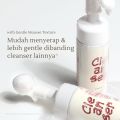 GBELLE Face Wash 3in1 Acne Moisturizing Brightening Cleansing Mousse 150m Pembersih Wajah Mencerahkan Facial Wash Massage Kulit Berjerawat Iritasi Kemerahan G-Belle. 