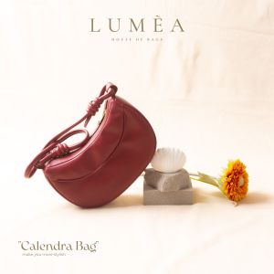Lumea - Tas Wanita Selempang & Bahu Half Moon Shoulder Bags Calendra Mewah Hangout Terbaru