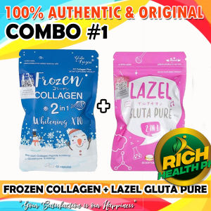 COMBO #1 Frozen Collagen and Lazel Gluta Pure Whitening  (Money back or Original)