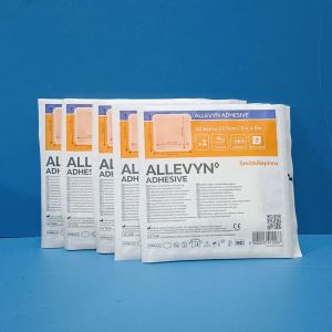 (Box) Smith Nephew ALLEVYN Adhesive Hydrocellular Foam Wound Dressing 12.5cm x 12.5cm x10 66000044