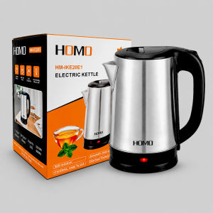 HOMO 2L Electric Kettle Anti Scalding Heat Lnsulation Heater Stainless Steel Electric Water Kettle