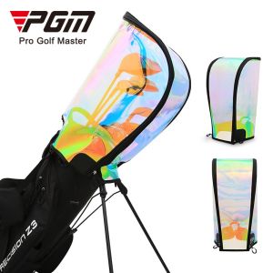 PGM Transparent Colorful Waterproof Universal Adjustable Golf Bag Cap Buckle Fits Most Golf Bags