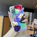Mobile Phone Casing For Samsung Galaxy Note20 Note20 Ultra Fashion Case Case Colorful Built-in Laser Card Casing Cover. 