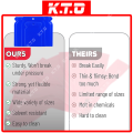 1 Set ( 4 Pcs ) Plastic Square Scraper Set Putty Knife Flexible Dry Wall Plastering Scraper / Pisau Dempul / 补泥刀. 