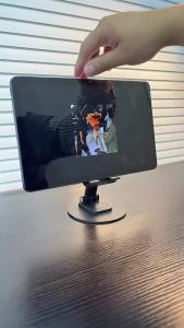 Aluminum Alloy Mobile Phone Holder Foldable Portable Stand Desktop Phone Tablet Holder 360 Rotation Phone Stand