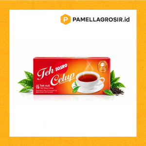 TEH CELUP HIJAU SOSRO 1 BOX ISI 15 PCS X 2 GR