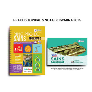 RP Sains Tingkatan 3 Praktis Topikal Nota Berwarna (2025) Ring Project Dwibahasa