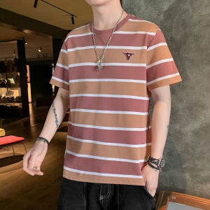 Jamle 😍เสื้อลายทางสลับสี😍 ใครใส่ก็ดูดีย์ แมทช์ลุคไหนก็เข้ากั๊นเข้ากัน✨ เนื้อผ้าสวมใส่สบาย คุ้มค่าคุ้มราคาจ้า💸