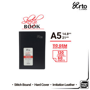 Arto Sketchbook Hard Cover A5 A4 Buku Sketsa
