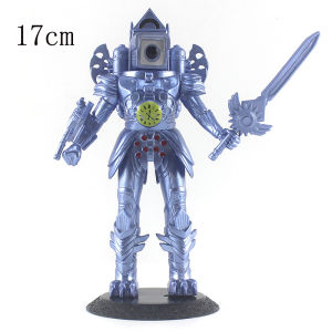 hot Titan Clock Man Skibidi Toilet Game Action Figures Set - PVC Model Toy for Boys
