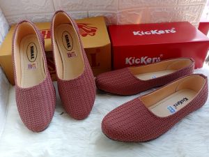 Sepatu Balet Wanita Warna Salem / Sepatu Balet