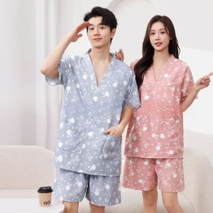 ชุดอบซาวน่า แบบสวม ไม่มีกระดุม ชุดนวดสปา ผ้านุ่ม ใส่สบาย สำหรับผู้ชายและผู้หญิง