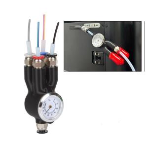 4 Channel Expansion Adapter Connector Five Way Feed Port Feed Pipe Adapter For X1C P1S P1P 3D Printer Accessories