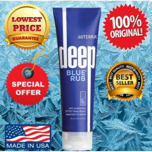 SG Stock|doTERRA Deep Blue Rub Essential Cream 120ML Relieve Body Pain in Muscles and Joints