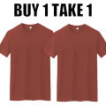 2024 men- Shirt Loose Couples Shirts Cotton T-shirt Crew Neck Black Plain Casual Womenswear. 