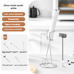 SG Electric Handheld Egg Beater Milk Frother Matcha Whisk Coffee Mixer Stirrer for Home Kitchen Tools