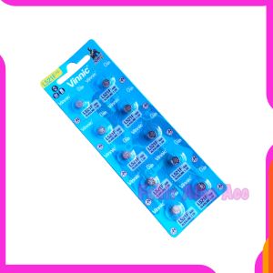 Vinnic L521F Baterai jam tangan Vinnic AG0 L521F Alkaline 1.5V Original (1 BIJI BUKAN PER LEMBAR)