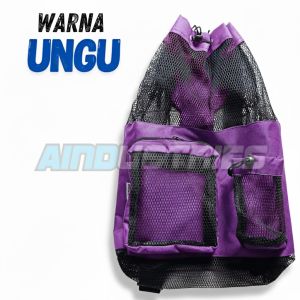 Tas Ransel alat renang anak untuk bawaan berenang Dry Bag Kantong Pantai Pakaian basah