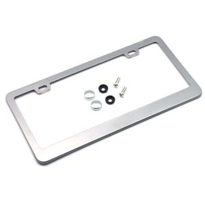 Frame Plat Nomor Mobil Us Nomer Mobil Tempat Plat Nomer Mobil Mobil Stainless Steel Dudukan Plat
