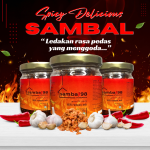 Sambal 98 Sambal Udang Kering Pedas