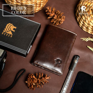 Dompet Pria REVEN RANGER WALLET Kulit Sapi 100% Cowok Panjang Lipat Dua Distro Import Murah Terbaru