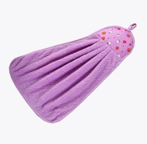 พร้อมส่ง ผ้าเช็ดมือแบบแขวนซับน้ำได้ดี ผ้าเช็ดจาน ผ้าเช็ดโต๊ะ ผ้าเช็คทำความสะอาด