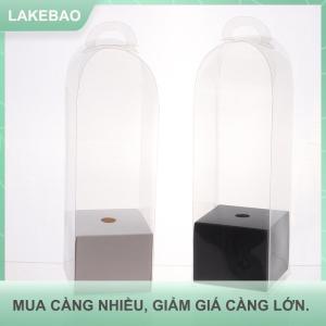 【LAKEBAO】 Hoa hồng trong suốt hộp nhựa bánh bao bì hộp florist gói hộp