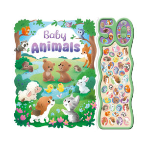 Noisy Sounds Around Me 50 Buttons Sound Book For Kids To Learn About the World