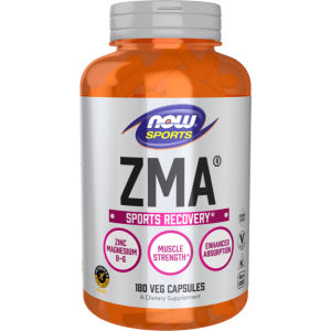 NOW Sports ZMA – Viên Nang Thực Vật Kẽm + Magie + Vitamin B6 Hỗ Trợ Phục Hồi Sau Vận Động - - Bổ sung Kẽm Magie và Vitamin B6 cho chế độ dinh dưỡng hằng ngày. - Hỗ trợ chức năng cơ bắp và chức năng thần kinh – cơ bình thường.