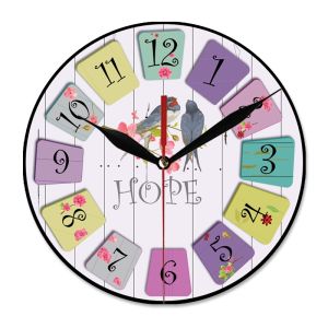 Jam Dinding Aesthetic Shabby Chic Minimalis Hiasan Dekorasi Kamar Rumah