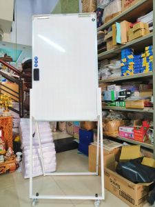 Bảng filip chart học sinh trung học văn phòng giá rẻ kích thước 60 x 100cm tặng bút nam châm lau bảng